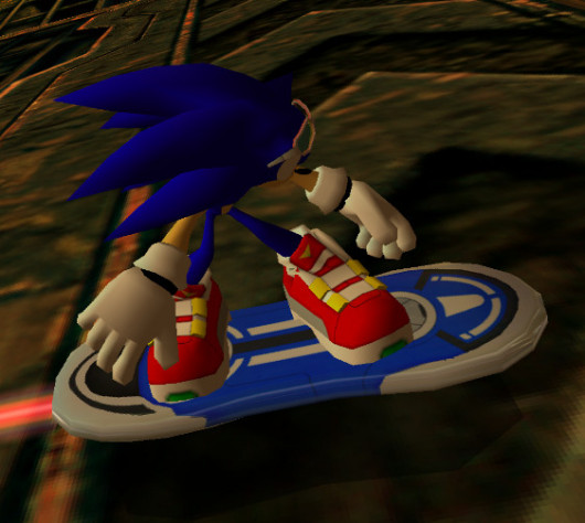 Blue Star(Sonic Free Riders) Mod for Sonic Riders (GameCube) | SR-GC Mods