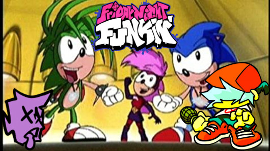 Sonic Underground Over Dadbattle Friday Night Funkin Mods