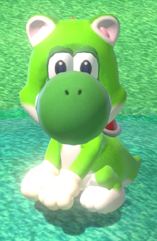 bowser's fury yoshi