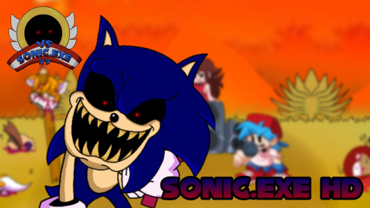 Sonic exe fnf картинки