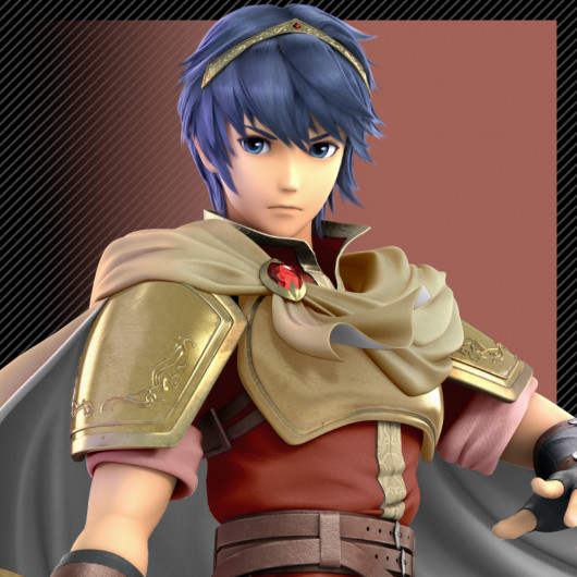 Prince of Light Marth (Recolour) [Super Smash Bros. Ultimate] [Mods]