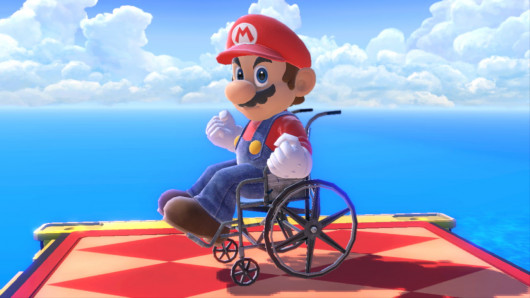 Wheelchair Mario