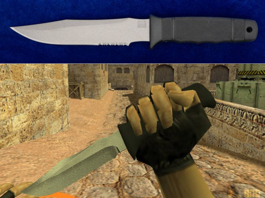 Damascus Seal Knife [Counter-Strike 1.6] [Mods]