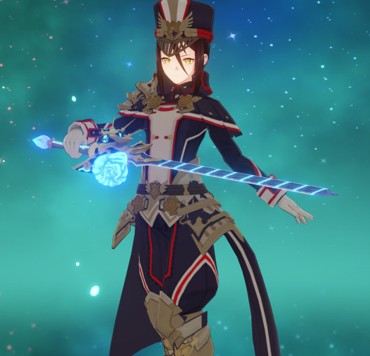 XC2 Morag's Whipsword over Aquila Favonia [Genshin Impact] [Mods]