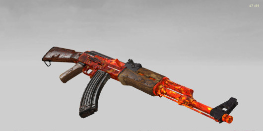 Mw2019 Ak-47 Animated Lava Texture [counter-strike: Source] [mods]