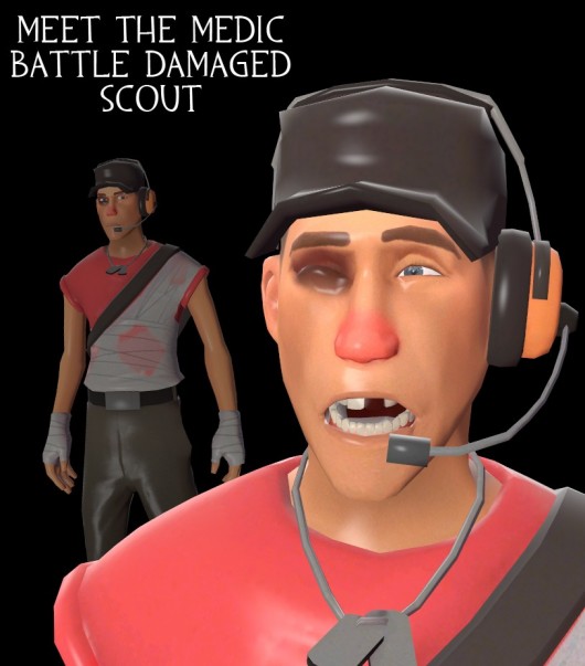 Meet the Medic - Battle Damaged Scout