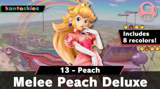 Melee Peach - Deluxe [Super Smash Bros. Ultimate] [Mods]