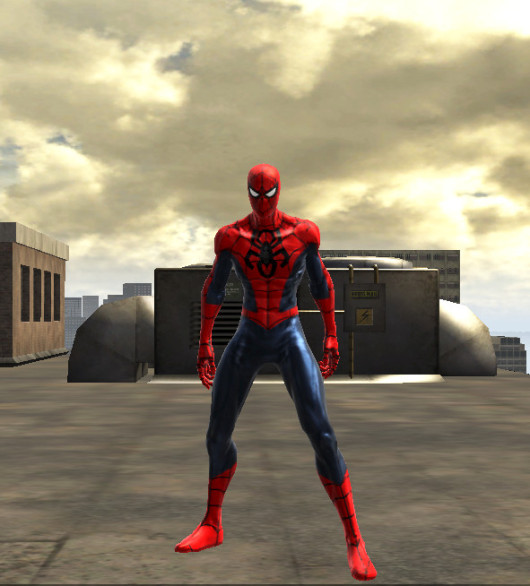 Zainetto Bambino Spiderman Rosso e nero con maschera 3D