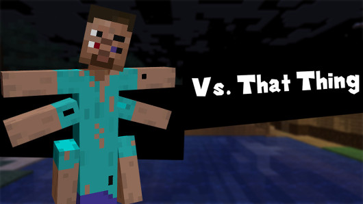 Vs. That Thing (Minecraft Creepypasta Mod) [Friday Night Funkin'] [Mods]