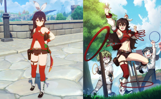 Steam Workshop::Hot & Cute Anime Christmas Girl (Full HD)(No Banner Version)