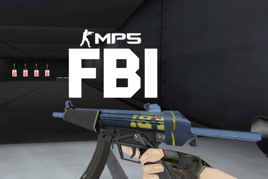 [NEW MODEL]Default MP5 | FBI Mod for Counter-Strike 1.6 | CS1.6 Mods