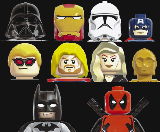 Lego Players Models oyun içi önizlemesi