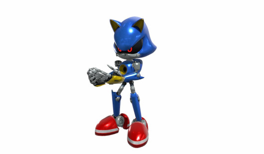 Sonic Metal Player Model oyun içi önizlemesi