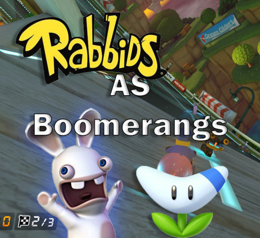 Raving Rabbids Boomerang Mod for Mario Kart 8 Deluxe | MK8D Mods