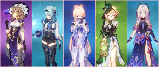 Transfem characters Mod for Genshin Impact | GI Mods