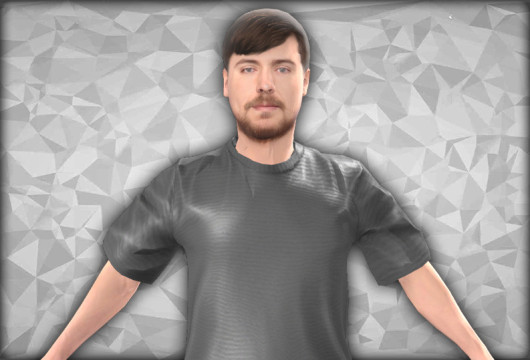 Mr.Beast Player Model oyun içi önizlemesi