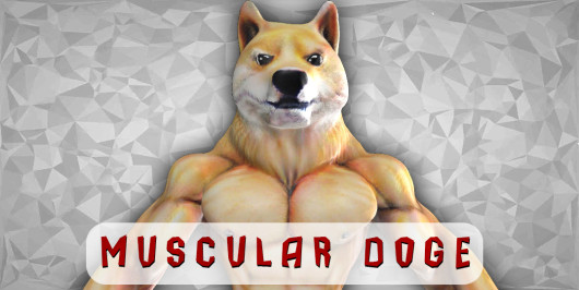 Muscular Doge Player Model oyun içi önizlemesi