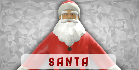 Santa Claus Player Model oyun içi önizlemesi