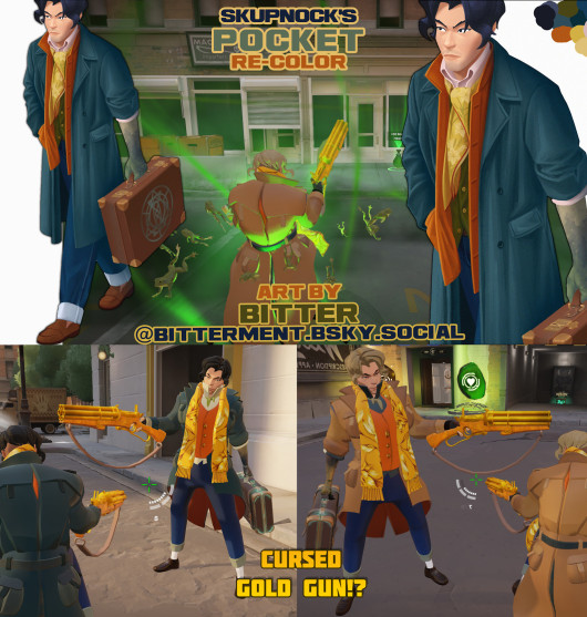 Pocket (Re-Colors & Gold Gun)