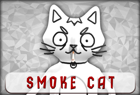 Smoke Cat Player Model oyun içi önizlemesi