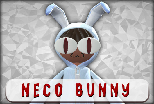 Neco Bunny Player Model oyun içi önizlemesi