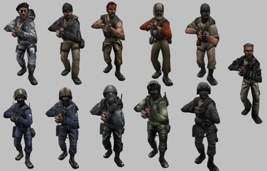 All player models retextured Mod for Counter-Strike: Condition Zero ...
