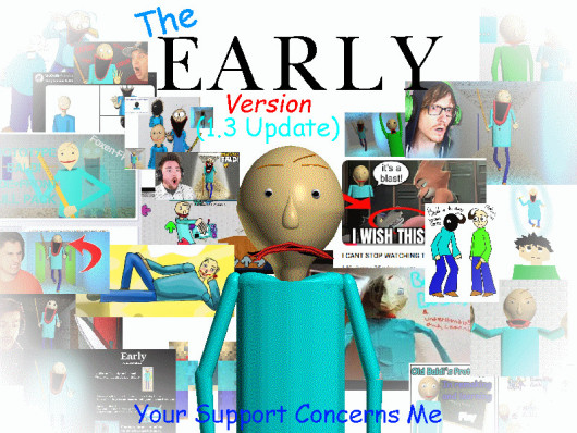The Early Version Mod for Baldi's Basics | Baldi Mods