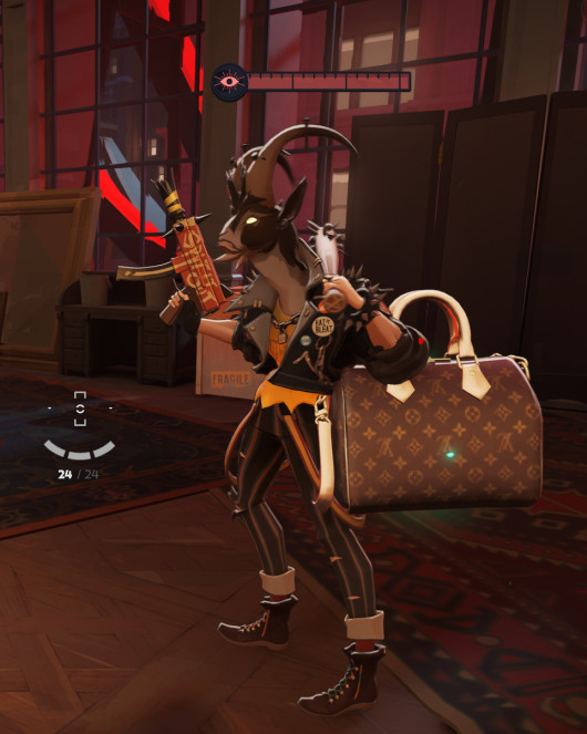 Billy with dat bag