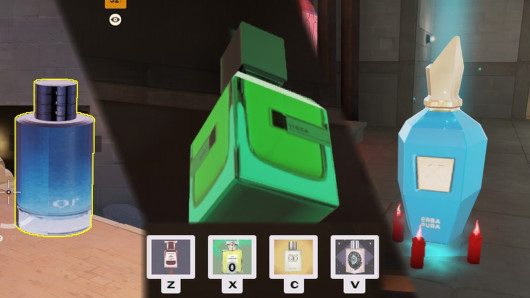 EauDeAdlock (perfumes over gameplay models)