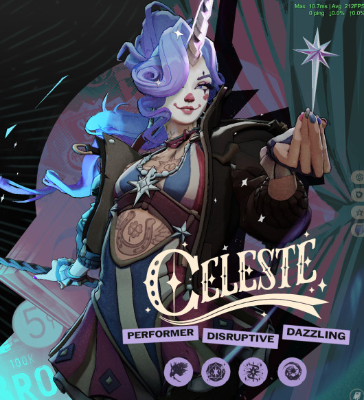 Clown Celeste