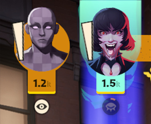 Portrait in game.