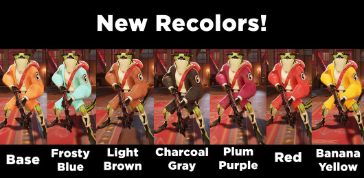 Vyper Redesign! (Now with Recolors!)