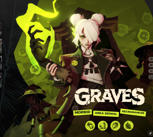 Megumin over Grave's Zombies