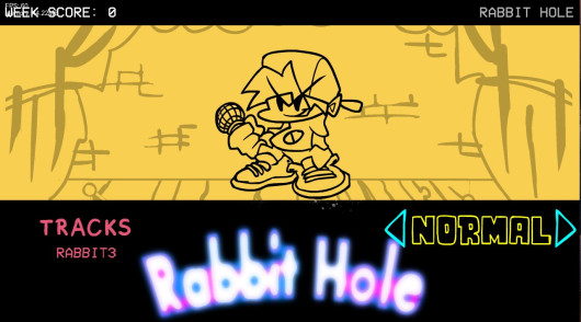 Miku rabbit hole (psych engine) Mod for Friday Night Funkin' | FNF Mods