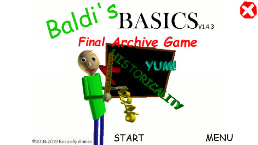 [SENSITIVE CONTENT] Baldi's Basics Final Archive Game Mod for Baldi's