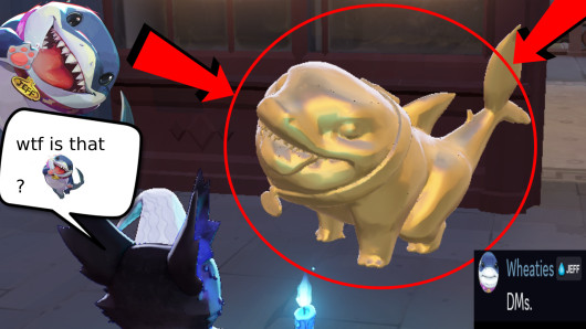 Jeff The Shark Gold Container (With Jeff Sounds)!