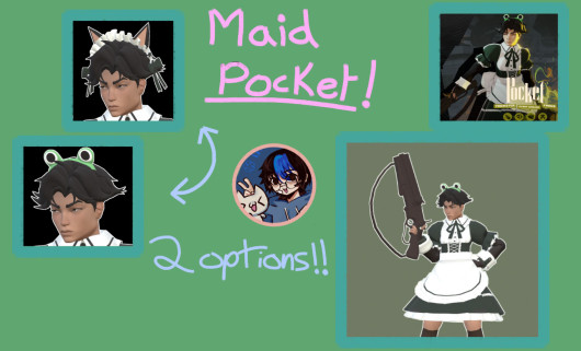 Maid Dress - Pocket