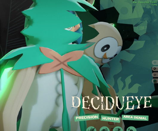 Decidueye Grey Talon