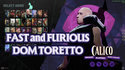 Dom Toretto Calico