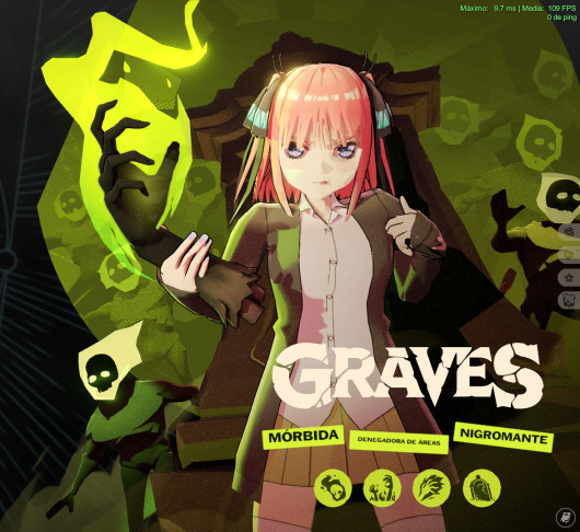 Nino Nakano (Quintessential Quintuplets) as Graves