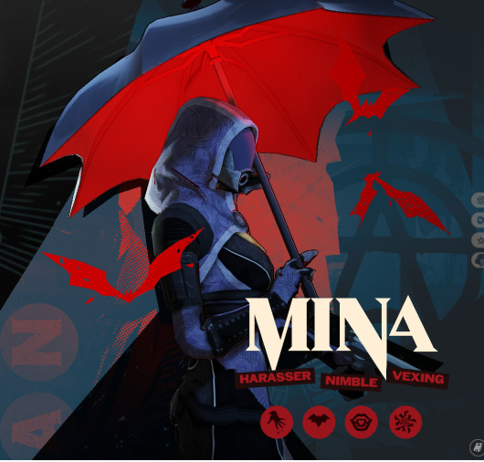 Tali'Zorah over Mina