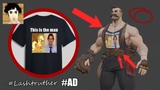 "This is the man" Shirt Lash