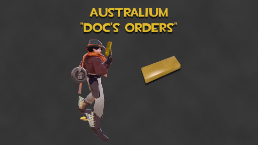 Australium "Doc's Orders" (Gold Holliday Gun)