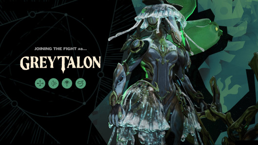 Ivara Prime over Grey Talon