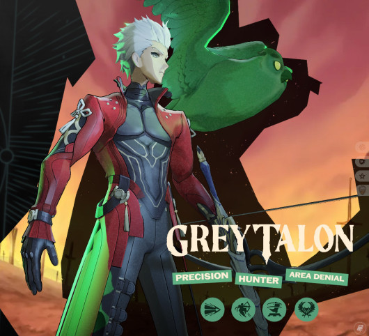 Archer (Fate/Stay Night) Over Grey Talon