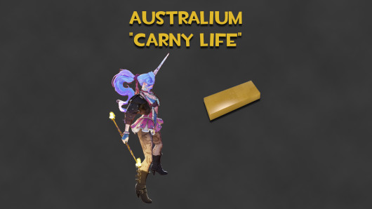 Australium "Carny Life" (Gold Celeste Wand)