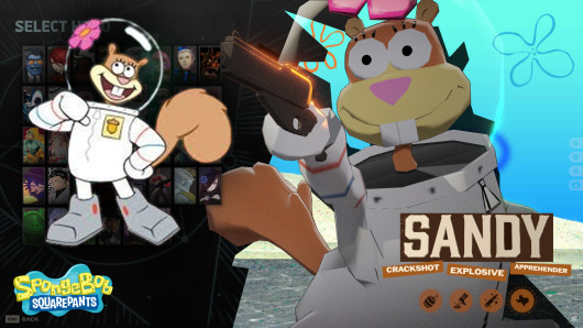 Sandy Cheeks as Holliday (Spongebob)