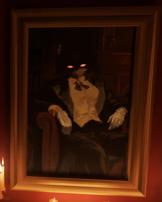 In game portrait