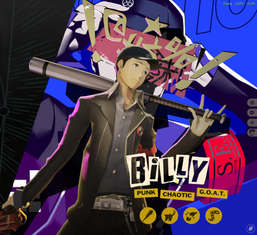 Junpei Iori(Persona 3 Reload) as Billy
