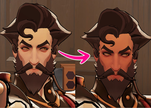 Mirage face Recolor